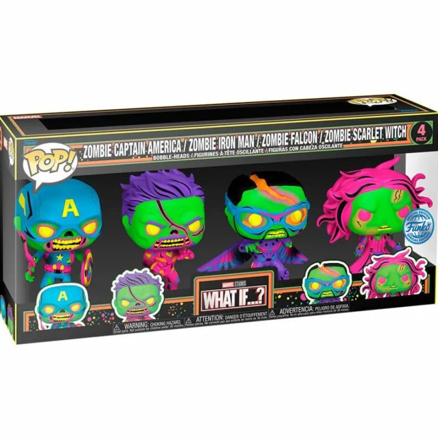 Funko POP 4er Figuren-Set Marvel Was wäre wenn...? Exklusiv