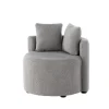 Furnlux Kids Room Sofa Kelso Grey & Black 59cm