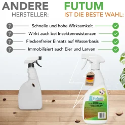 FUTUM 500ml Ameisenspray / Termitenspray Ameisen bekämpfen abwehren