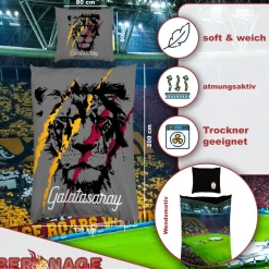 Galatasaray Istanbul RAMS-Park Bettwäsche Linon / Renforcé
