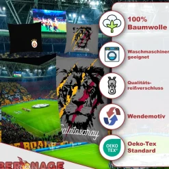 Galatasaray Istanbul RAMS-Park Bettwäsche Linon / Renforcé
