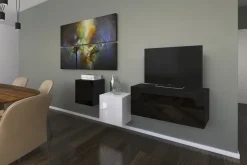 Galicja NX263 Möbel für Wohnzimmer Wohnwand Mediawand Schrankwand Wohnschrank