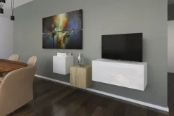 Galicja NX263 Möbel für Wohnzimmer Wohnwand Mediawand Schrankwand Wohnschrank