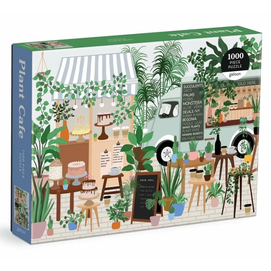 Galison Puzzle Botanical cafe 1000 Teile
