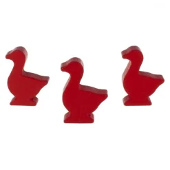 Gans - mittel - 39x28x10mm - rot