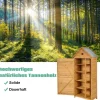 Gartenschrank Holz, Gerätehaus, Geräteschuppen Werkzeugschrank Garten, 177x80x45cm