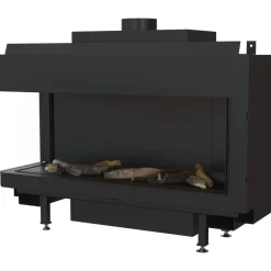 Gaskamin KRATKI LEO 100 links Propan Butan ? 100/150 9,5 kW