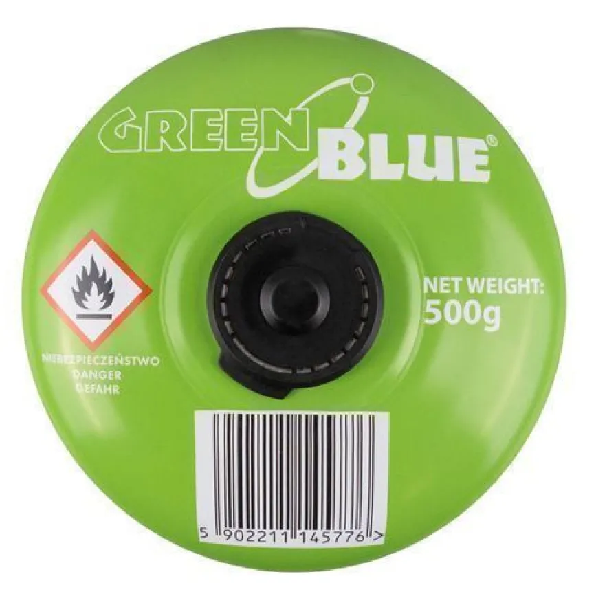 Gaskartusche GreenBlue GB499 Gaskartusche für Kochfeldbrenner 500 g