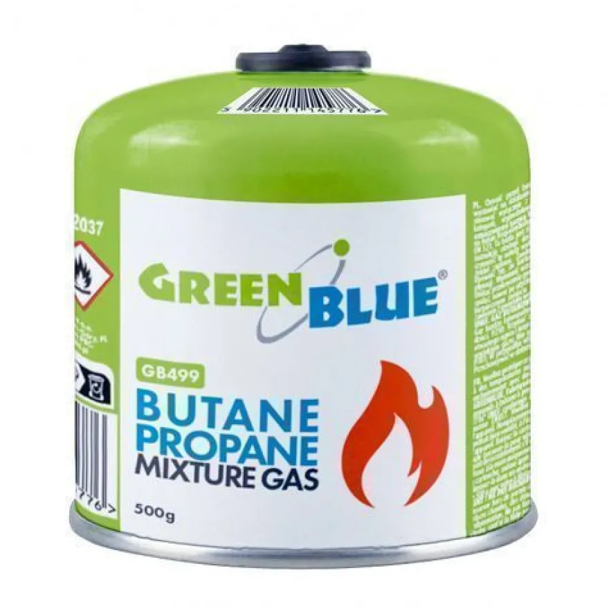 Gaskartusche GreenBlue GB499 Gaskartusche für Kochfeldbrenner 500 g