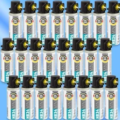 Gaskartusche 20gr/40ml/80mmfür Gas Stiftnagler, Brennstoff HALBAU HB34