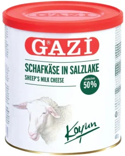Gazi Schafskäse in Salzlake 5x 400g 50tt i. Tr. Käse Schaf Schafkäse Koyun peyniri