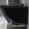 Geberit Duofix Vorwandelement Wand WC Set Schwarz Delos Spülrandlos Betätigungsplatte