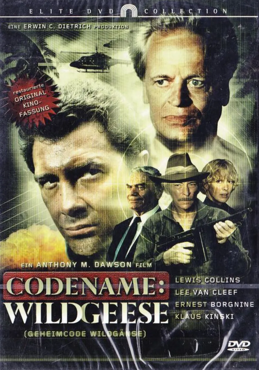 Geheimcode Wildgänse Codename Wildgeese Klaus Kinski, Lee van Cleef DVD/ NEU/ OVP