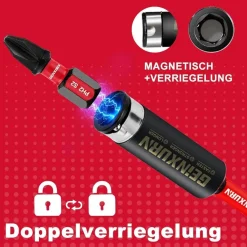 Geinxurn 8tlg Magnetischer Bithalter Verlängerung 75mm & 150mm, 1/4