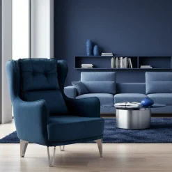 Gemütlicher Sessel mit elegantem Design Perfekt für stilvolles Wohnen