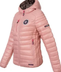 Geographical Norway Damen Steppjacke Winterjacke Übergangsjacke Kapuze D-455 NEU