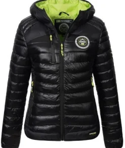 Geographical Norway Damen Steppjacke Winterjacke Übergangsjacke Kapuze D-455 NEU
