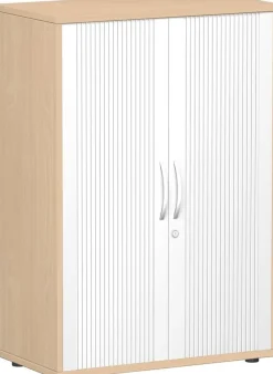 Gera Querrollladenschrank Oberboden 25 mm, mit Standfüßen, abschließbar, 800x425x1