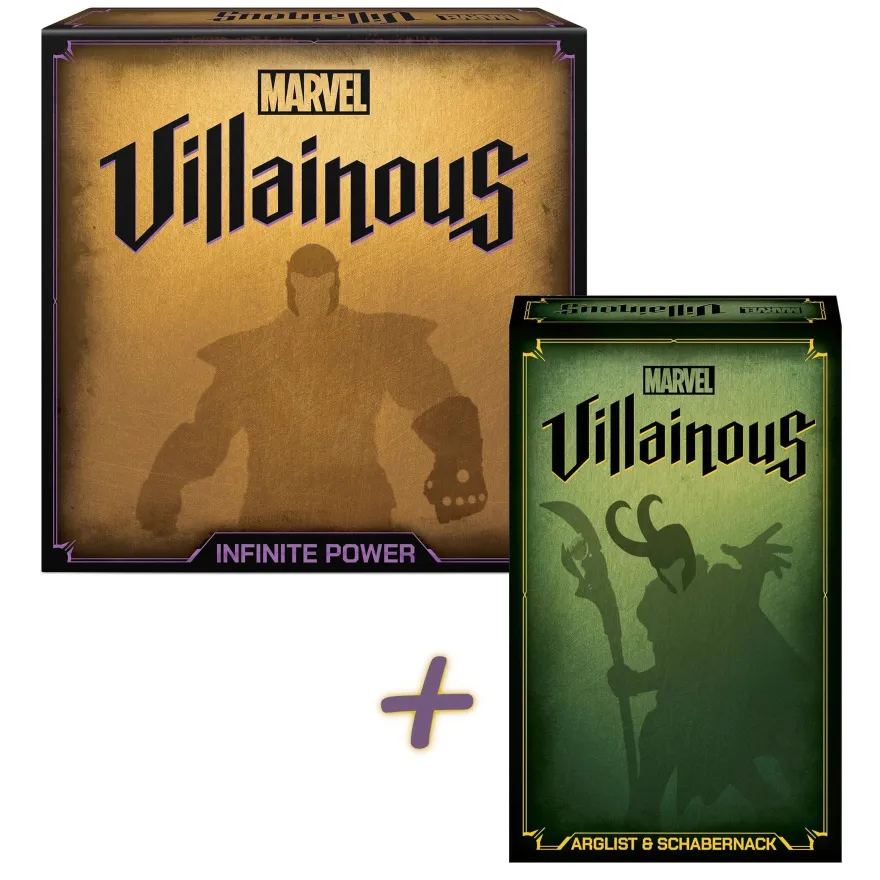 Gesellschaftsspiel BUNDLE - Marvel Villainous: Infinite Power + Arglist & Schabernack