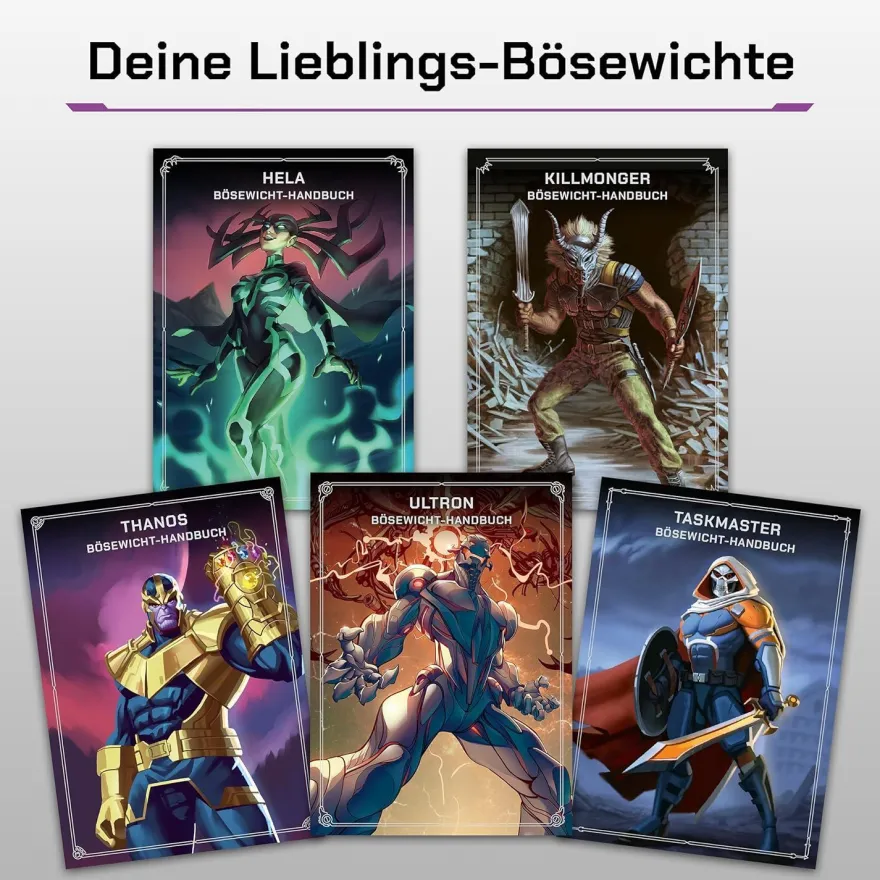 Gesellschaftsspiel BUNDLE - Marvel Villainous: Infinite Power + Arglist & Schabernack