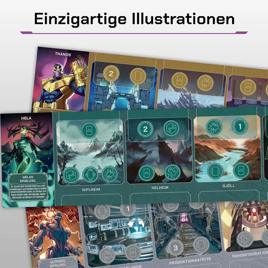 Gesellschaftsspiel BUNDLE - Marvel Villainous: Infinite Power + Arglist & Schabernack