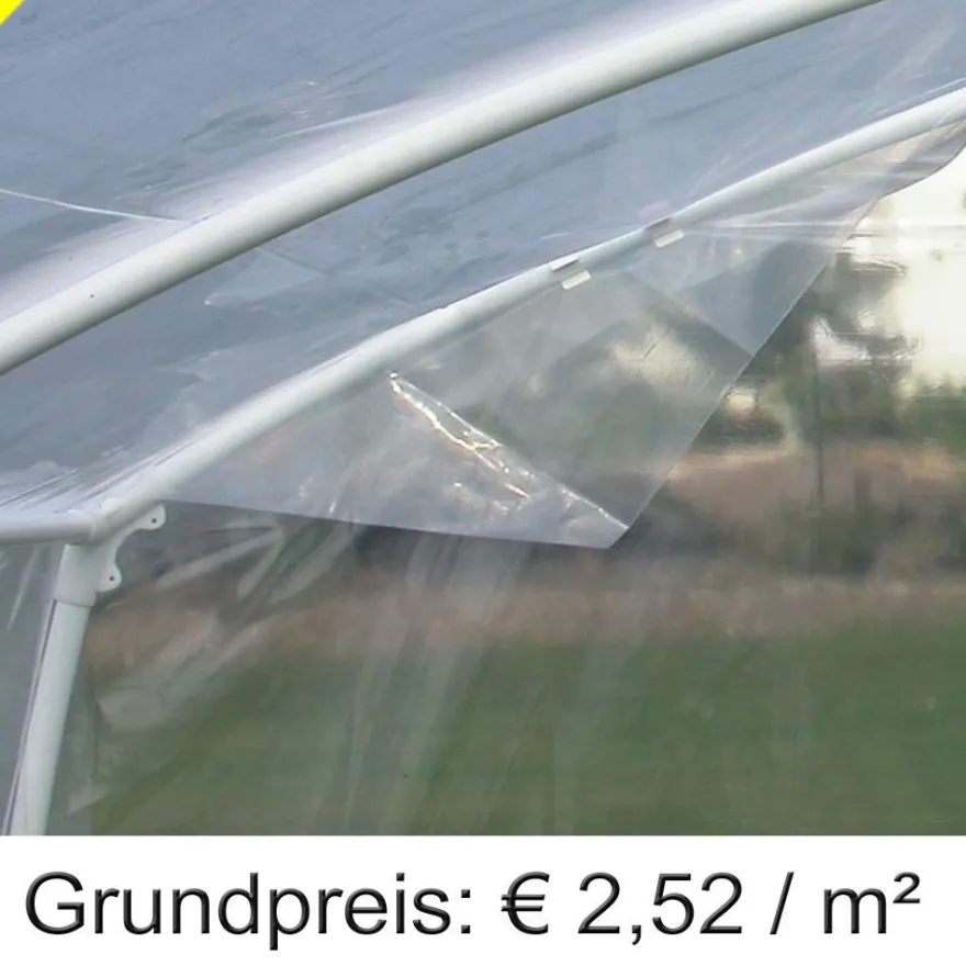 Gewächshausfolie GeKaHo UV5 Folie Hochbeet + Tomatenhaus Folien Breite 2 m, 3 m