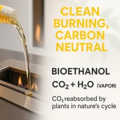 GiDeli bioethanol 18 x 1l lavendelduft 96,6% Ethanol für Innen & Außenkamine