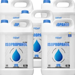 GiDeli Isopropanol 70% 5 x 5L Liter Reiniger Hochprozentiger Isopropylalkohol IPA