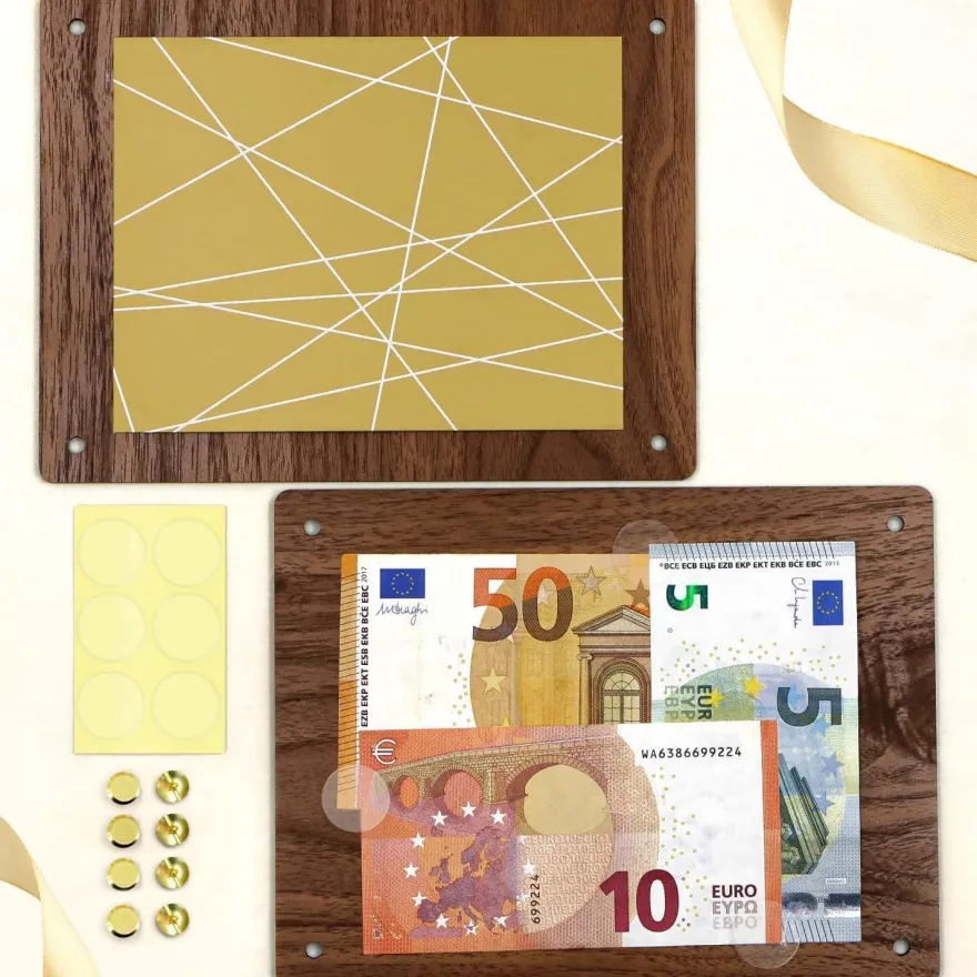 Giftota Geldgeschenk Hochzeit Weltkarte, Hochzeitsgeschenke für Brautpaar