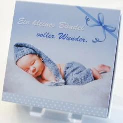 Gilde Teelichthalter Kerzen Leben Baby Kinder Geschenk Stern Kleeblatt Glas NEU