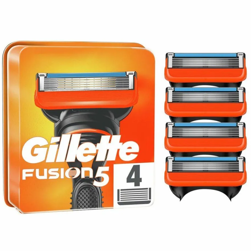 Gillette Fusion 5 Charger 4 Stücke