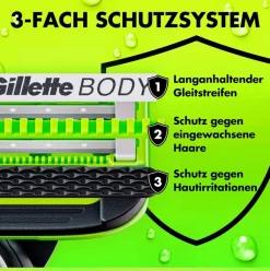 Gillette Rasierer, Labs Body & Intimate, 1 St in OVP