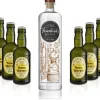 Gin Tonic Set - Friedrichs Dry Gin 0,7l 700ml (45% Vol) + 6x Fentimans Tonic Wa