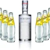 Gin Tonic Set - The Botanist Islay Dry Gin 0,7l 700ml (46% Vol) + 6x Schweppes