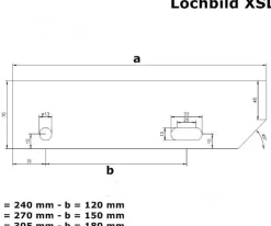 Gitterroststufe Treppenstufe Maße: 900x305 mm 30/30 mm S235JR (St37-2), im Vollbad