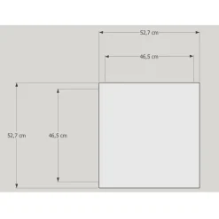 Glasvitrine Messe Alu Ausstellungsvitrine schmal mit Schloss 50 cm Füße Spiegel