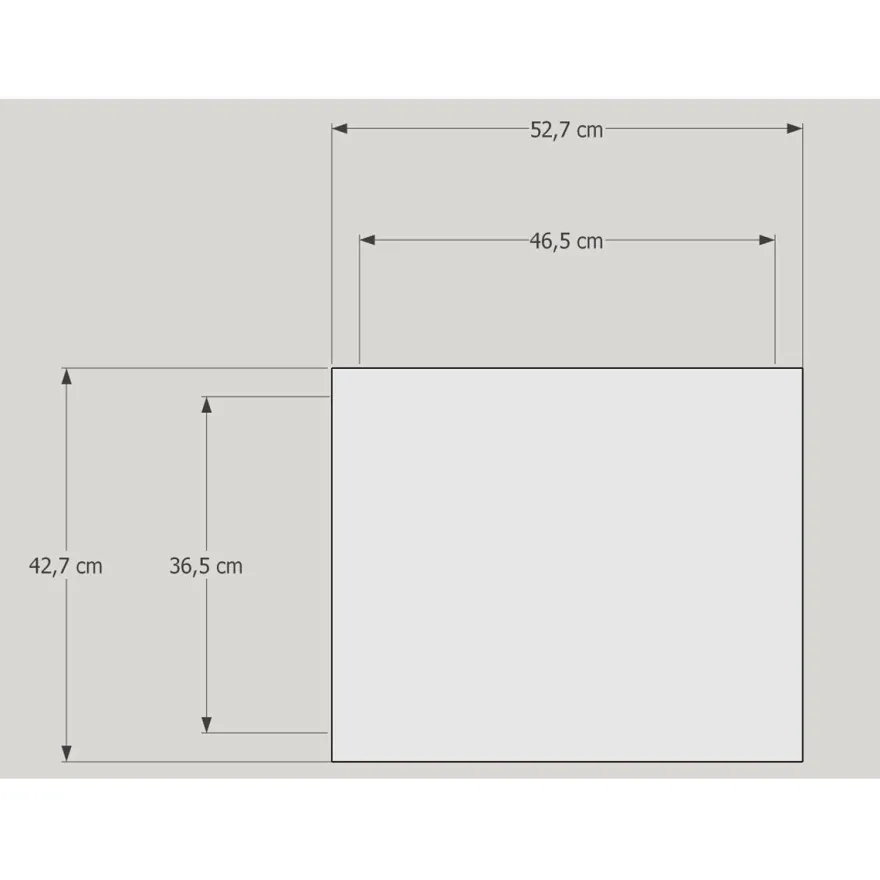 Glasvitrine QV Vitrine Glas Alu Ausstellung Messe abschließbar 50 cm Rollen