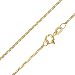 GLIZZ Schmuck Anhänger Gold 333 Lab Grown Diamant 0,25 ct + vergoldete Kette GL1455