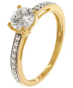 GLIZZ Schmuck Damenring Gold 333/8K mit Zirkonia GL8762