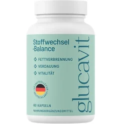 Glucavit 60 Kapseln - Nahrungsergänzung mit 11 essenziellen Nährstoffen