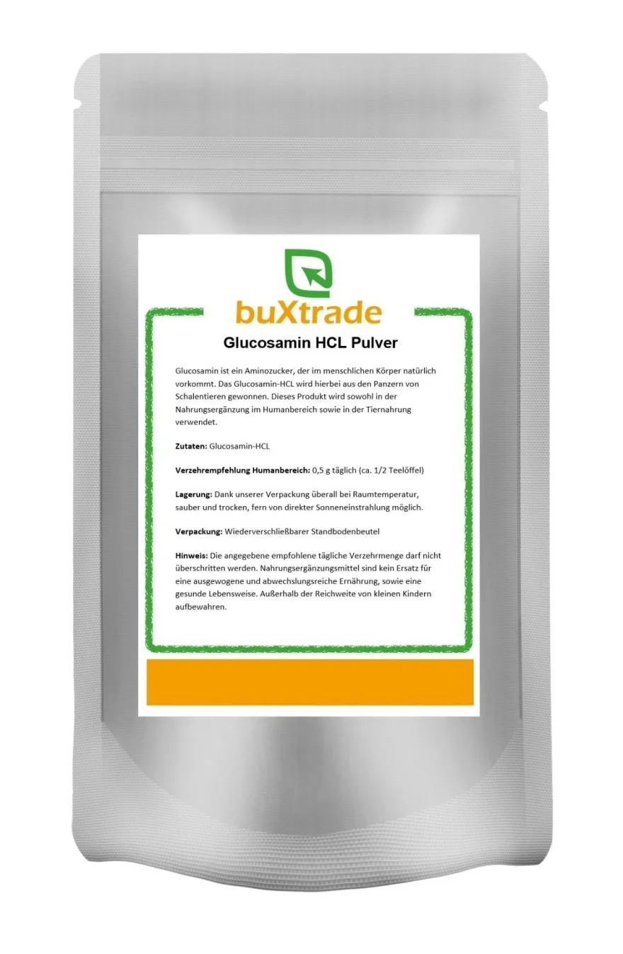 Glucosamin HCL Pulver 4x 500g
