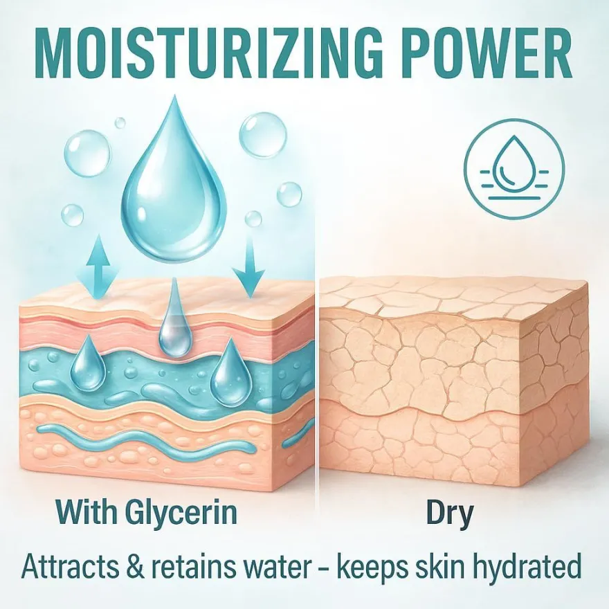 Glycerin VG 24L 99,5% Pharmaqualität E422 pflanzlich Kosmetik Haushalt GiDeli
