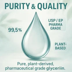 Glycerin VG 24L 99,5% Pharmaqualität E422 pflanzlich Kosmetik Haushalt GiDeli