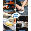 Gmozkrn Schleifpapier 180mm Klett, 20 Stück, 1000-3000 Körnung für Nass/Trocken