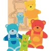 GOKI Mehrschichtiges Puzzle Bär