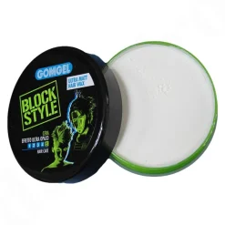 GOMGEL BLOCK STYLE Haarwax Extreme HOLD 100 ml Haarwachs mattierender Effeckt