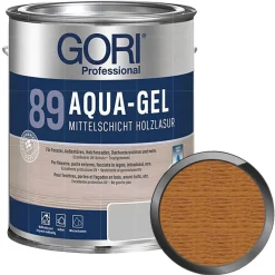 GORI 89 Aqua-Gel 5 LTR Mittelschichtlasur Holzlasur Wetterschutzlasur gelartig