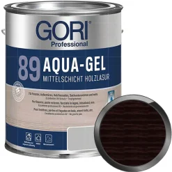GORI 89 Aqua-Gel 5 LTR Mittelschichtlasur Holzlasur Wetterschutzlasur gelartig
