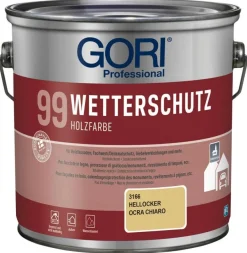 GORI 99 Deck Holzfassaden-Farbe Hellocker 2,50 ltr