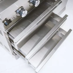 Goriller® Silverback S1 Outdoor-Küche, Gasgrill mit Kühlschrank-Waschbecken